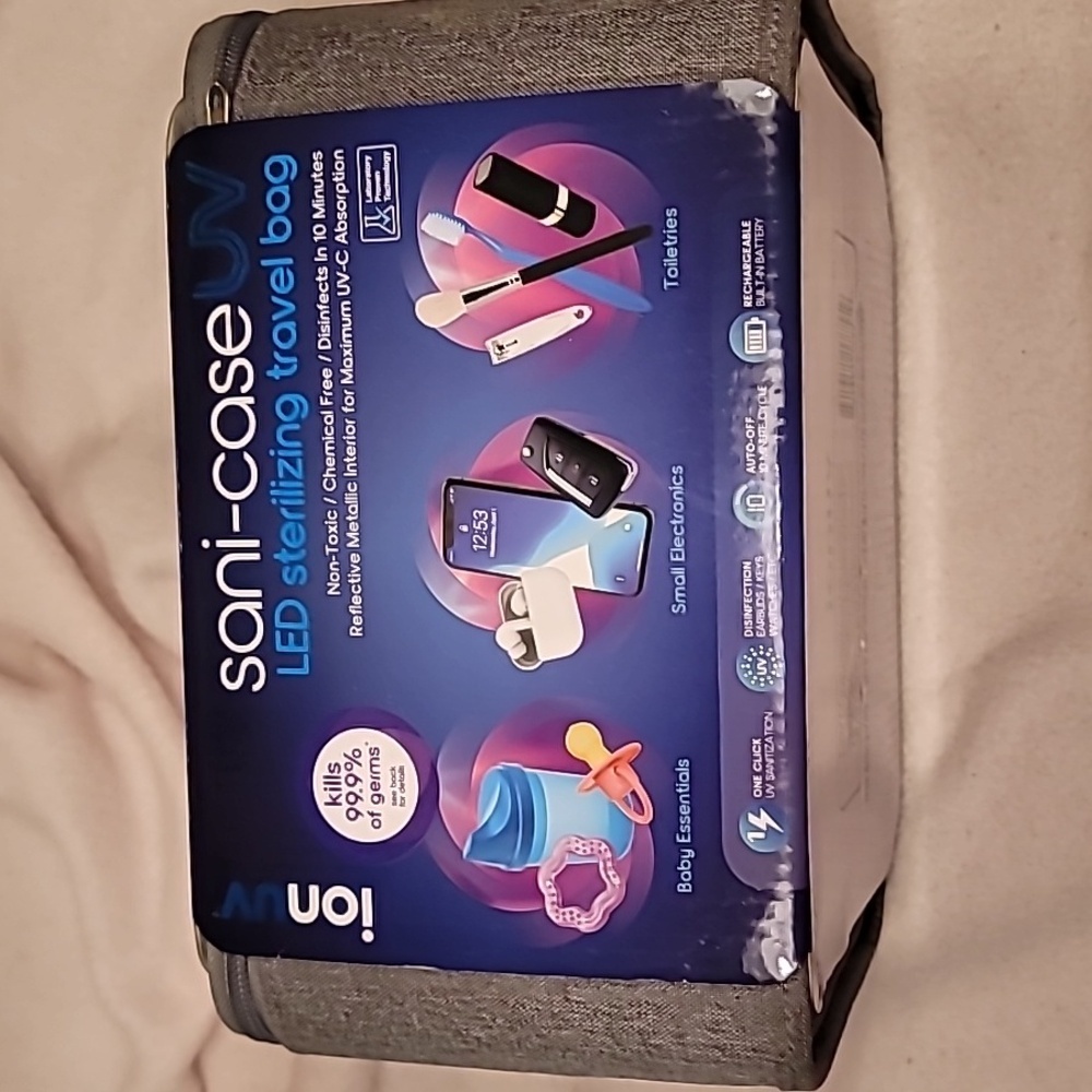 0798. ION UV ~ Santi-Case ~ Kills 99.9% of GERMS!!